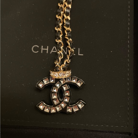 Chanel Crystal Chain Necklace - Picture 2 of 6